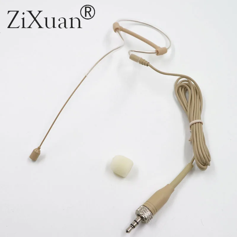 Skin Color Mini Single Ear Hanging Omni Directional Condenser Headset Microphone For Sennheiser Shure akg  Audio Technica
