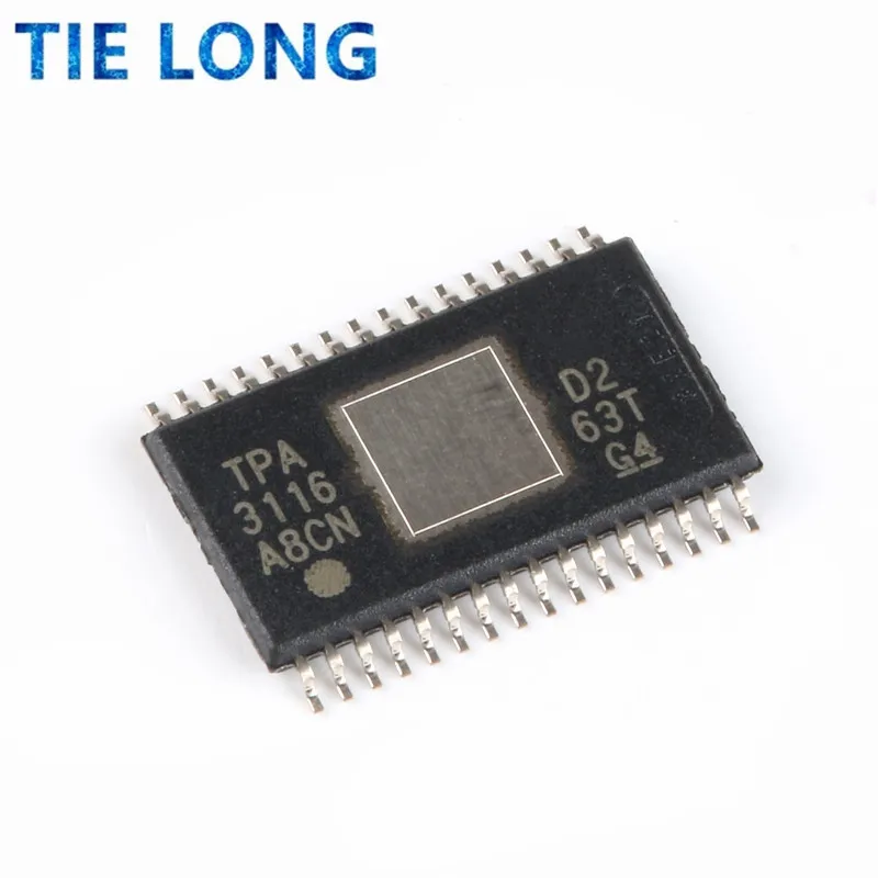 2PCS TPA3116D2DADR HTSSOP32 TPA3116D2 HTSSOP-32 TPA3116 TSSOP IC chip new original