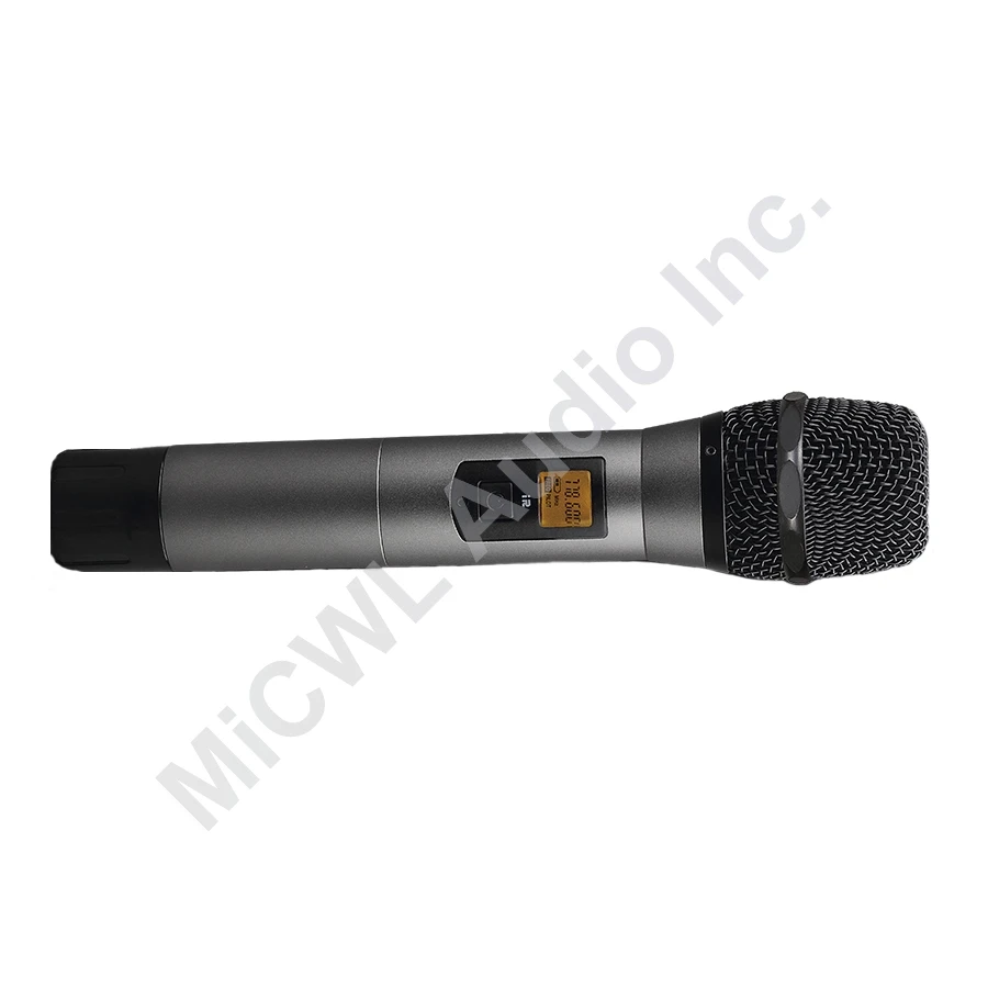 MiCWL Audio Wireless Microphone 400 Channel Professional Cordless 8 Handheld System for Meeting Stage sound program recording