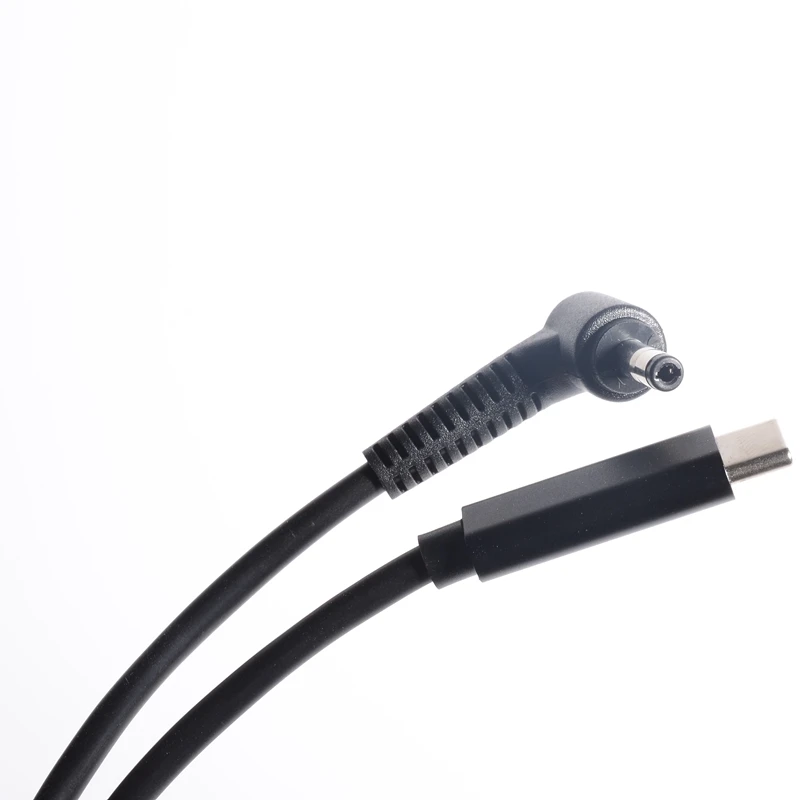 (4.0x1.7mm) 레노버 4.0*1.7mm DC 플러그 커넥터용 USB 유형 C PD 노트북 충전 케이블, 전원 어댑터 변환기 노트북 충전기