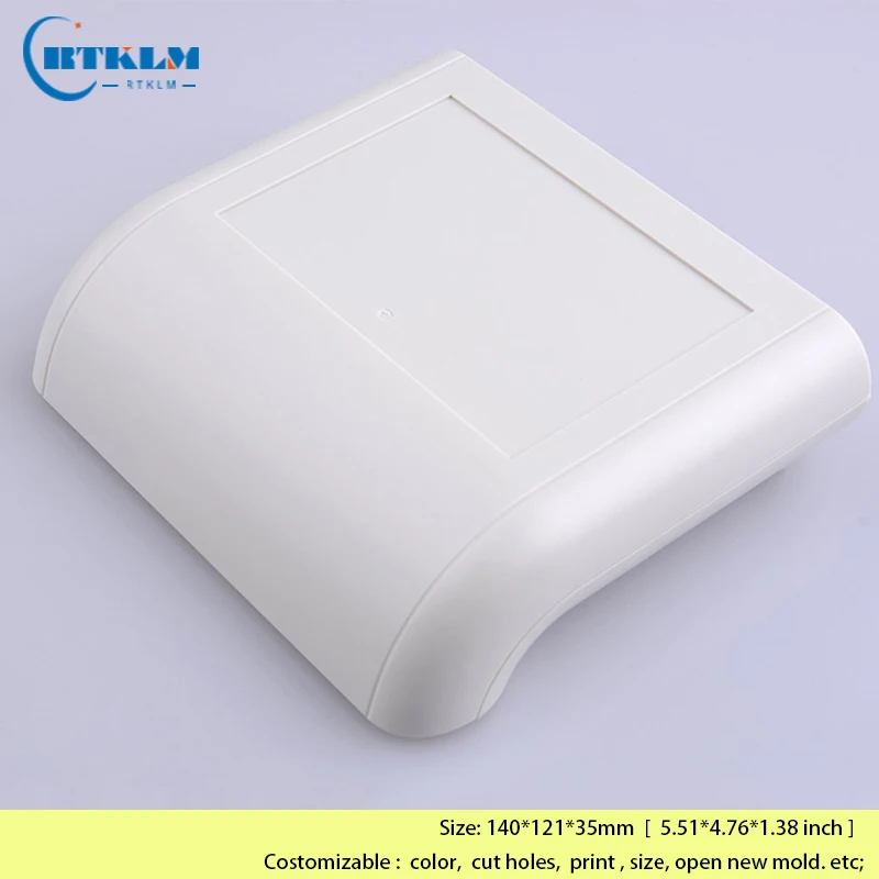 Network plastic enclosure abs electronic housing product abs plastic project case DIY junction box distribution box 140*121*35mm