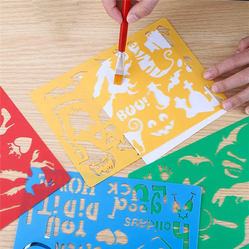 Kit d'apprentissage créatif de qualité supérieure pour enfants de 4 à 12 ans. Kit de pochoirs à dessin de 55 pièces, 300 formes. Fournitures d'art fermes et cadeaux pour filles et garçons Kit d'apprentissage créatif de qualité supérieure pour enfants de 4 à 12 ans. Kit de pochoirs à dessin de 55 pièces, 300 formes. Fournitures d'art fermes et cadeaux pour filles et garçons