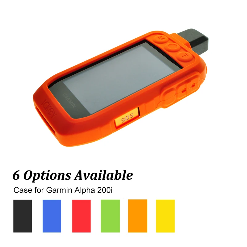 Silicone Protective Protect Skin Case for Garmin Alpha 200i Ahlpa200i Handheld GPS Accessories