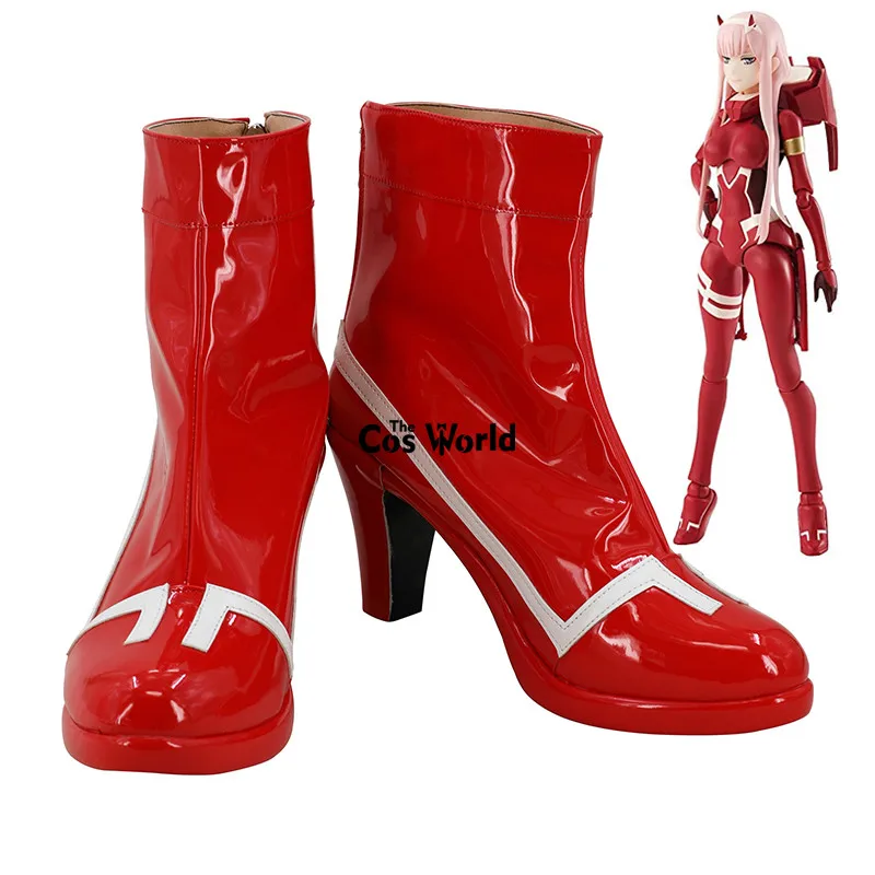 Null zwei Code: 002 Anime anpassen Cosplay Schuhe Stiefel