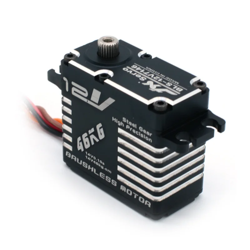 Jx Servo CLS-12V7346 46Kg 12V Metal Aluminium Hoge Precisie Digitale Kernloze Servo Voor Rc Car Helicopter Boot Vliegtuig