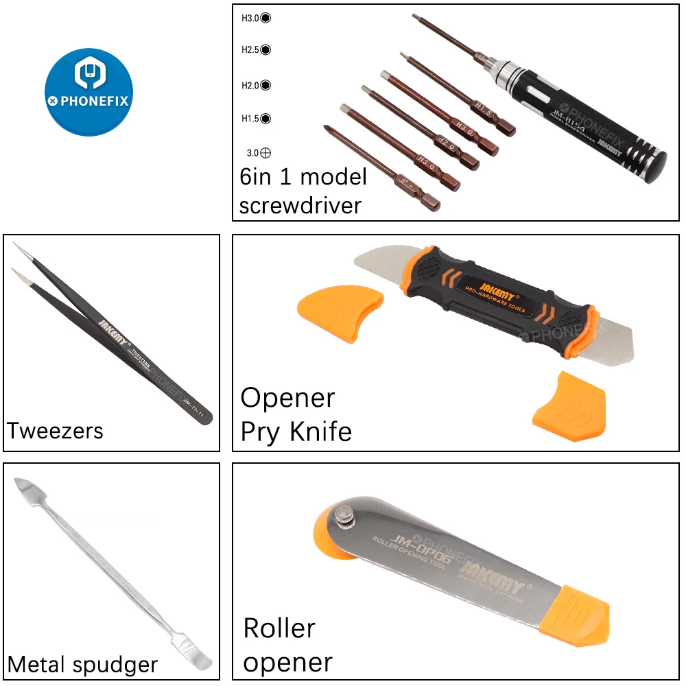 Kit d'outils de réparation de drones RC 15 en 1, soudage électrique pour quadcoptes, Drone, hélicoptère, avion, UAV, sac d'outils de réparation, JM-P14