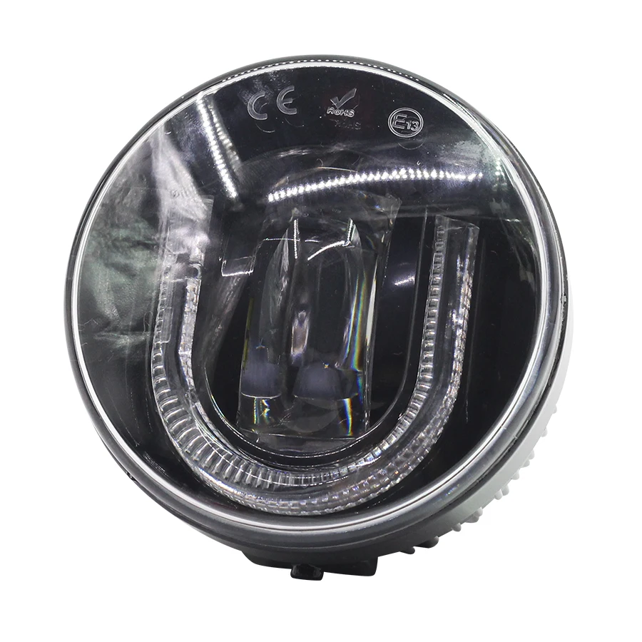 Cawanerl لبيجو 307 207 تصفيف السيارة LED الضباب الخفيف النهار مصباح جيد الإضاءة DRL 12 فولت 2 قطع