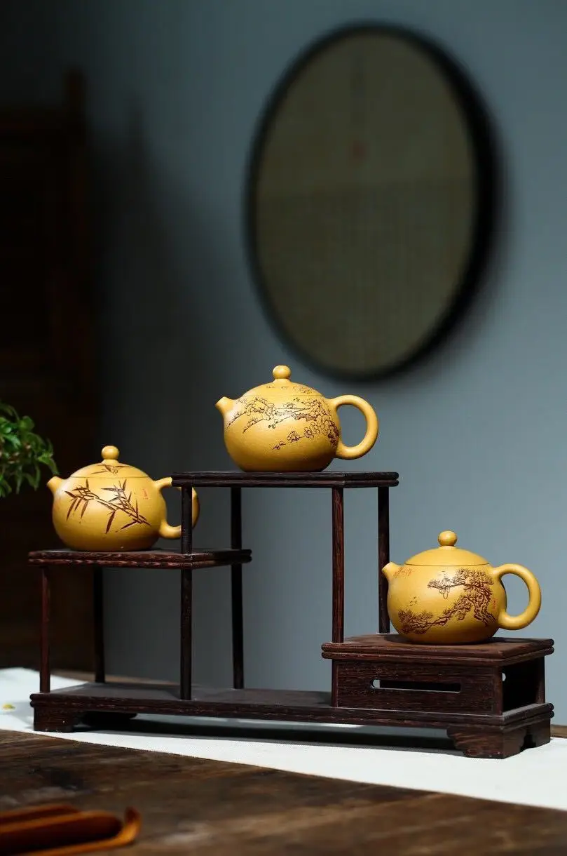 Zhang Mengxue's hand-painted Chinese small capacity household teapot