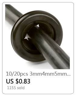 1/10p einseitige Gummitüllen zum Schutz, Ring15/17/20/22/25/27/30/32/35/40/45/50/70 mm, geruchlose Gummidichtung zum Schutz des Drahts – Detail 29