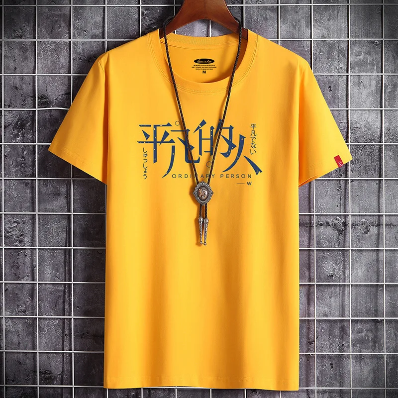 Camiseta de anime harajuku para hombre, ropa gótica alternativa, ropa de calle punk, Camiseta estampada de hip hop de gran tamaño, verano 2022