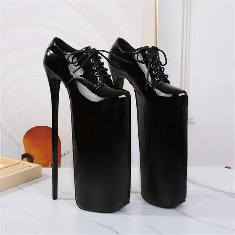 

2022 new authentic women's shoes 30cm thick sole increase net celebrity ladies high heels sexy high-quality stage performance