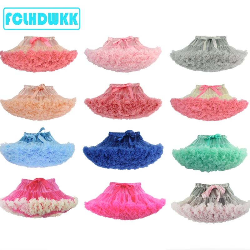 Girls Kids Tutu Skirt Kids Clothes Tutu Skirt Princess Fashion Tulle Dancewear Fluffy Ballet Party Stars Sequin Fashion Skirt