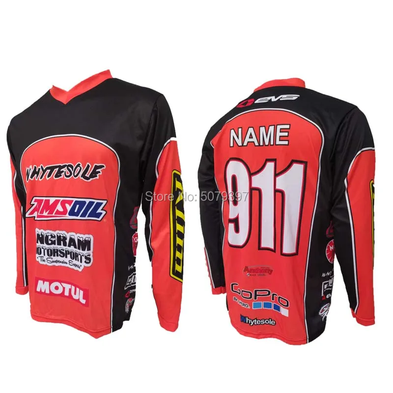 2021 enduro downhill jersey long moto Jersey racing Off road motorcycle motocross jersey  MX  Cycling Jersey hombre bmx racing