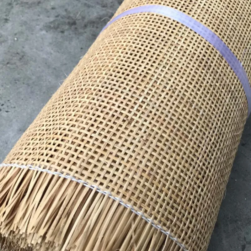 Natural Indonesian Real Rattan Mat Partition Screen Raw Material Webbing Furniture Chair Cabinet Table Ceiling Decoration