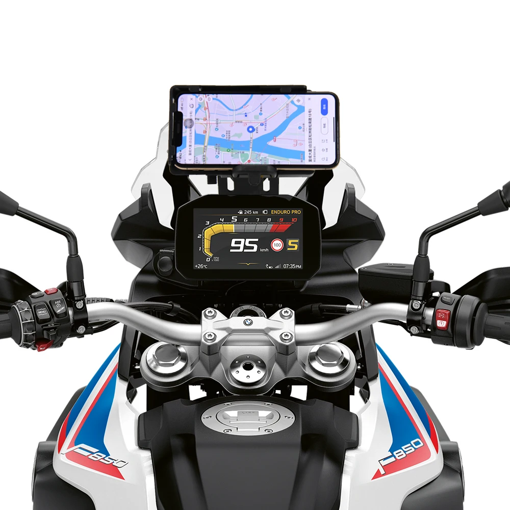 

Кронштейн крепления F850GS Adventure F750GS для GPS-навигации мотоцикла, подходит для BMW F 850 GS F 750 GS 2018 2019 2020 2021