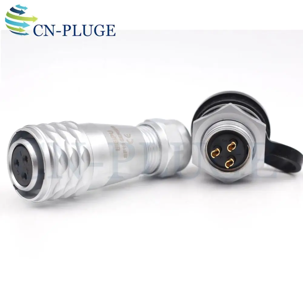 WEIPU SF16 Series 2 3 4 5 7 9 10 pin Waterproof Connector Automotive Industrial power connector Male Socket Female Plug IP67