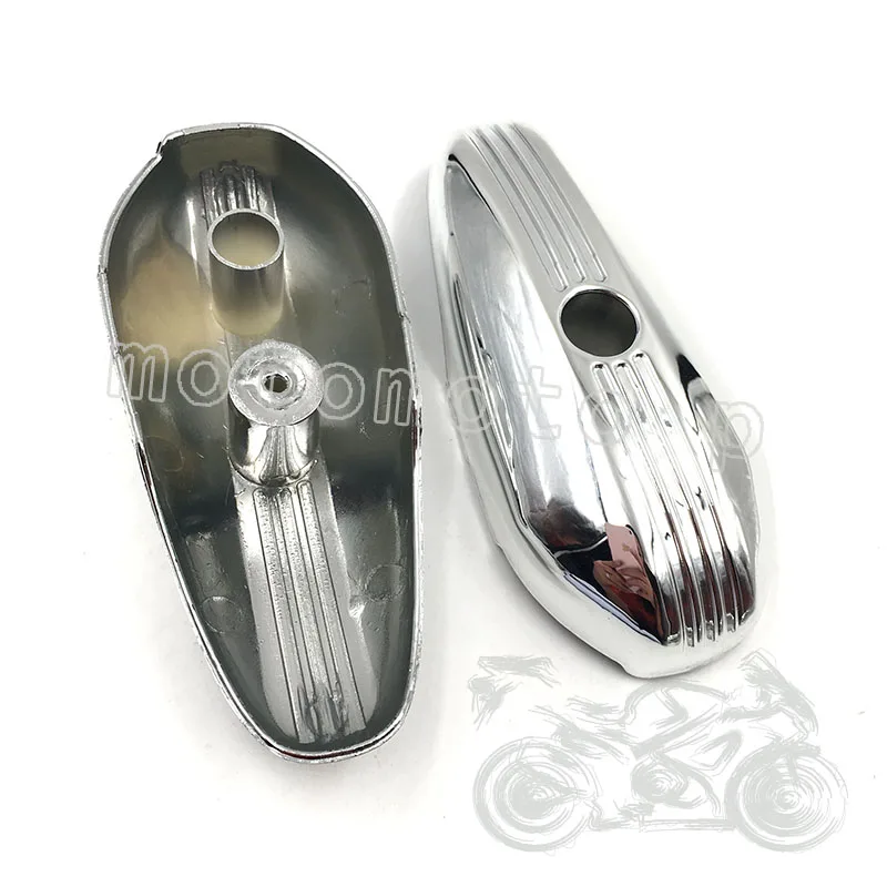 دراجة نارية سكوتر لهوندا AF24 جوليو AF52 كروم الجبهة امتصاص الصدمات غطاء الجبهة صدمة غطاء للحماية #3