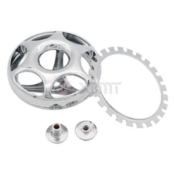 Motorcycle Chrome Horn Cover For Yamaha V- Star XVS 650 1100 XVS650 XVS1100 Classic Custom Silverado Kawasaki Vulcan 800 VN800