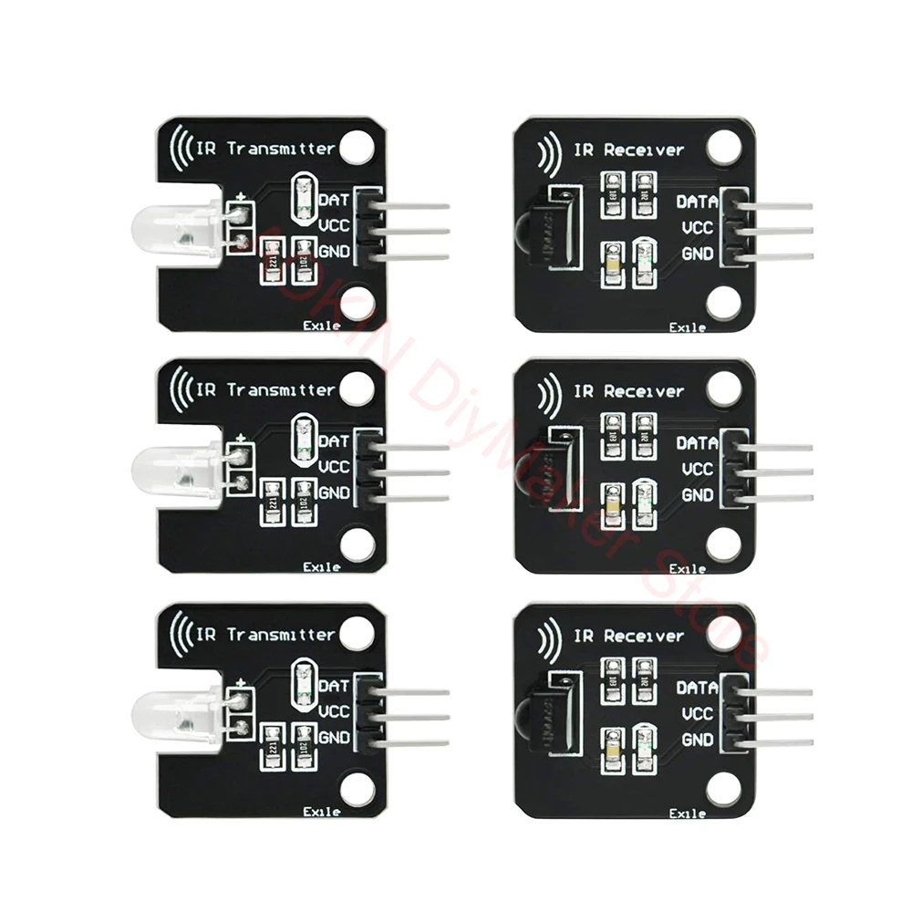 3 Sets Digitale 38Khz Ir Ontvanger Sensor Module + 38Khz Ir Zender Sensor Module Voor Ardu Ino elektronische Bouwsteen
