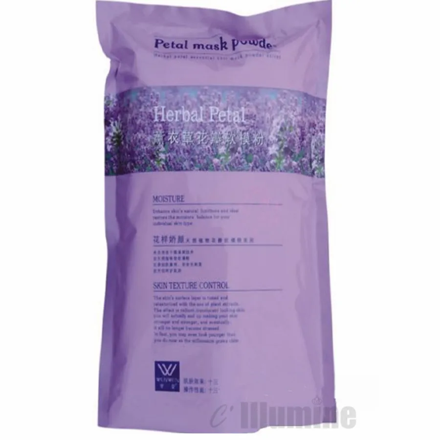 Rose Petal Chamomile Lavender Jasmine Mask Powder Peel Off Modeling Mask Clay Beauty Salon Water Replenishment White 800g