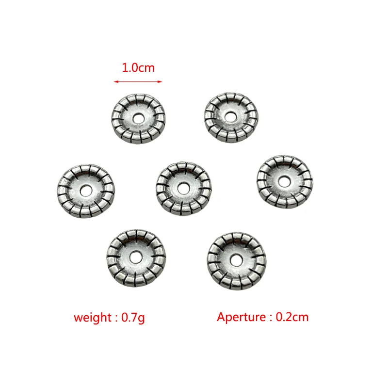 JunKang Zinc Alloy Retro Silver Amulet Gasket DIY Jewelry Craft Making Connector Discovery Accessories