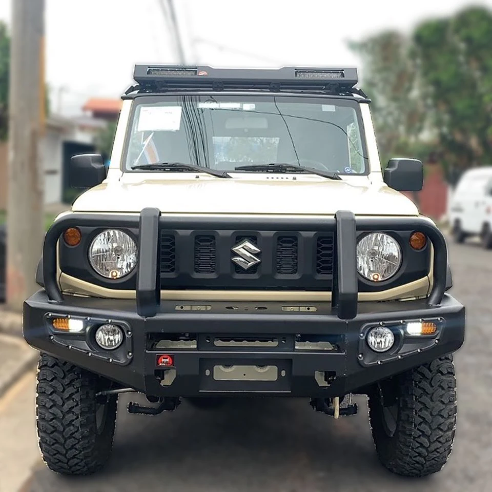 Steel Bull Bar Front Bumper for Suzuki Jimny JB74 JB74w 2018 2019 2020 Sierra