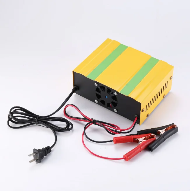 2023 MF-2S new!AGM Car Battery Charger, 220W Intelligent Pulse Repair Battery Charger 12V 24VTruck Motorcycle Charger