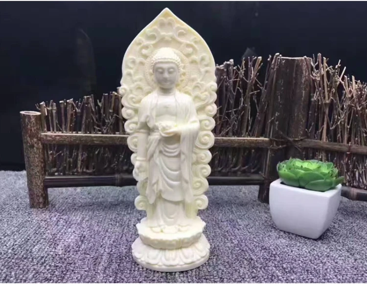 

Ivory fruit carving, Guanyin Bodhisattva, craft gifts, jewelry