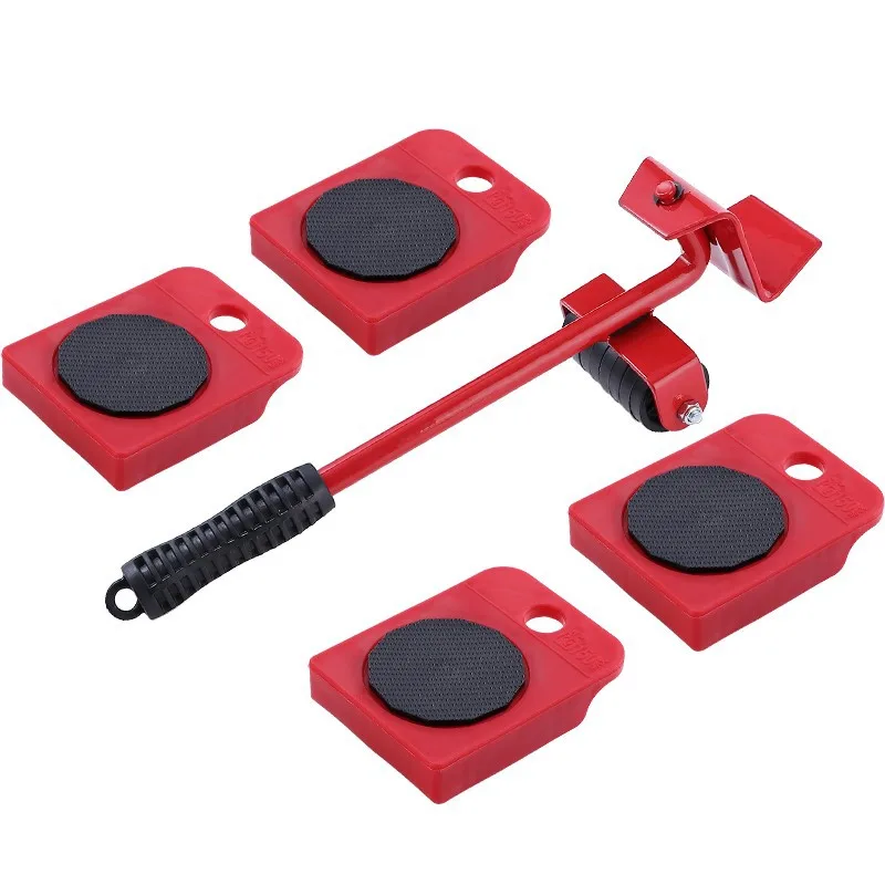 Dropshipping Professionele Meubels Mover Tool Dikkere Set Zware Voeders Vervoer Lifter Wielen Mover Roller Bewegende Hand Apparaat