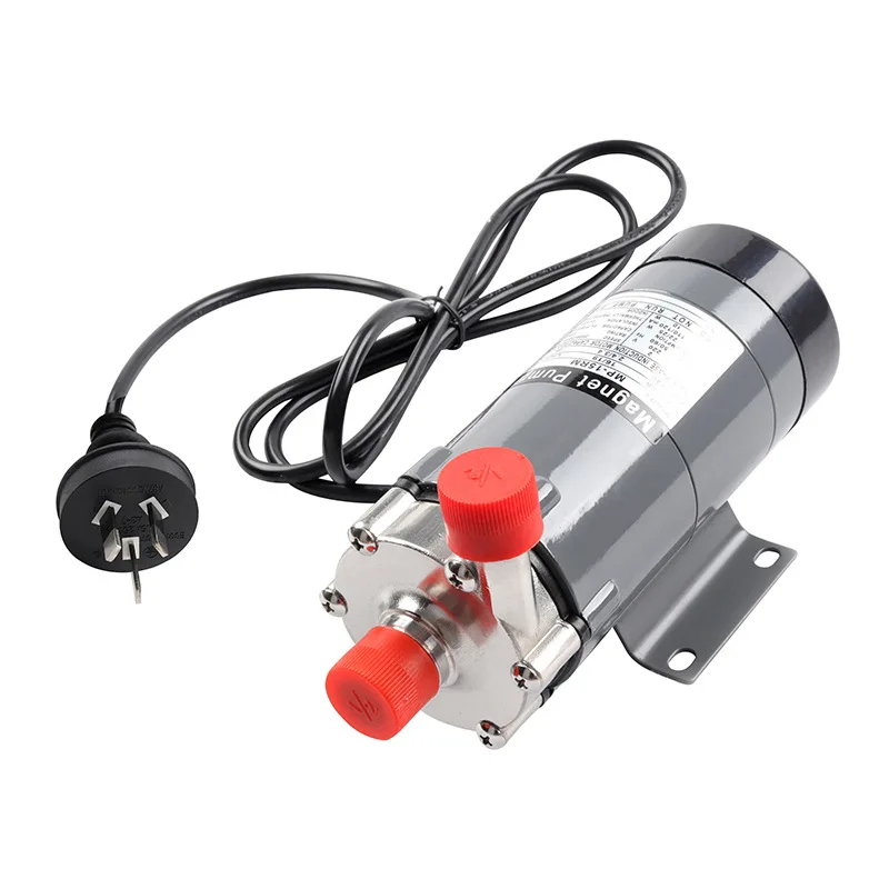 Stainless head Magnetic Pump 15R , Homebrew Food Grade High Temperature Resisting 140C beer Magnetic Drive Pump Home Brew