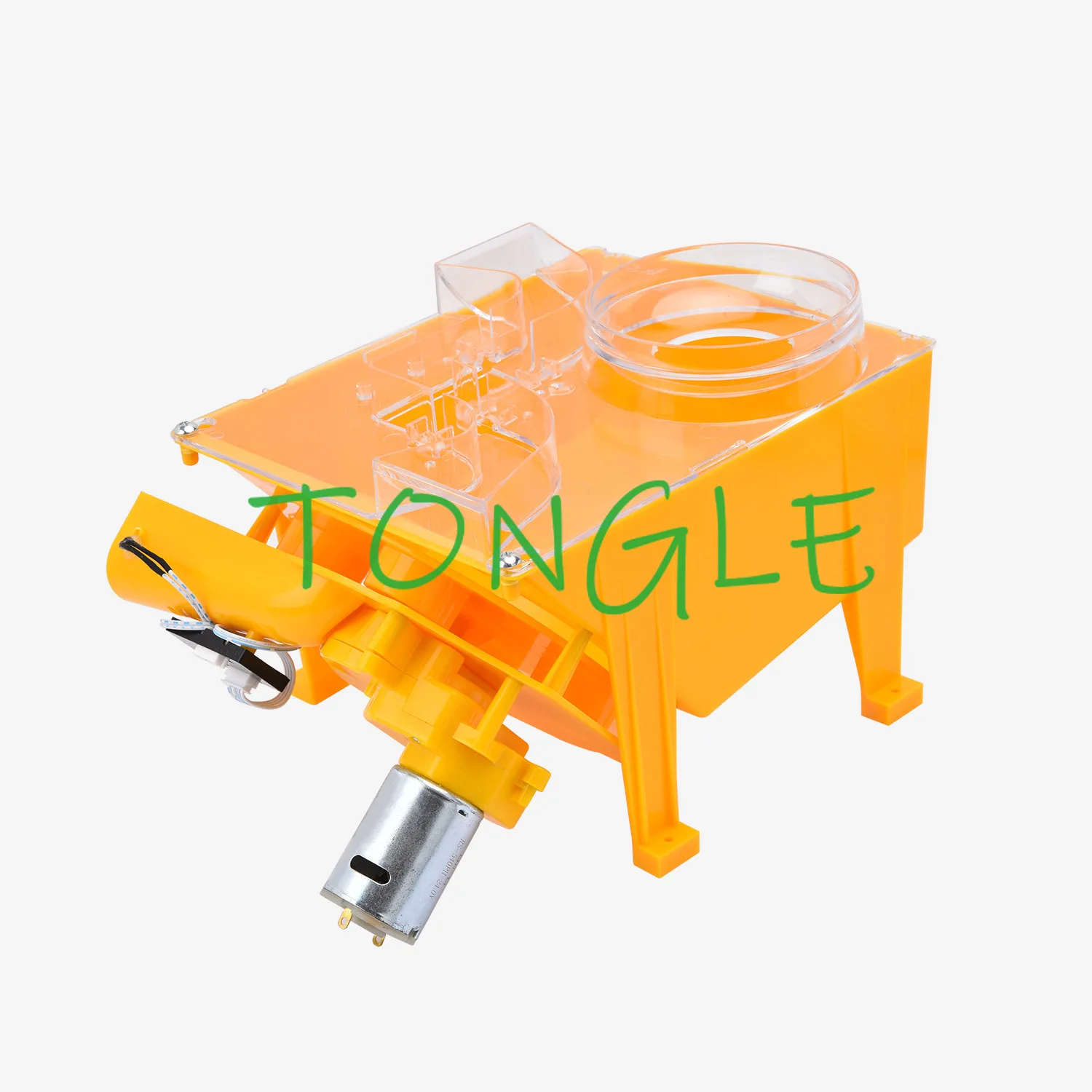 

30%off 25# Yellow hopper for Pinball machine trolley pintable trolley big game arcade part