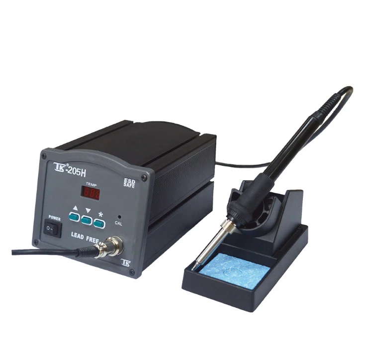 205H digital display lead-free constant temperature soldering station 90W electric soldering iron 150W high power high frequency