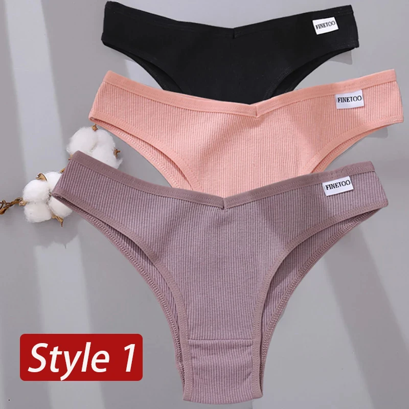 Sexy Brazilian Cotton Women\'s Panties Female Underpants Low Waist Panties For Women Underwear Comfortable Ladies Pantys Lingerie