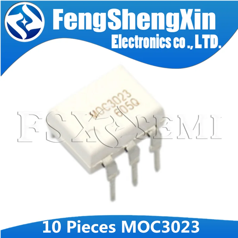 100pcs/lot MOC3023 DIP-6  OPTOISOLATORS TRIAC DRIVERS DIP