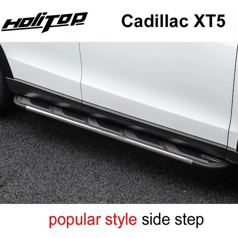 

hot side step bar running board for Cadillac XT5 2018 2019 2020 2021 2022 2023 2024,high quality,made in big factory, load 300kg