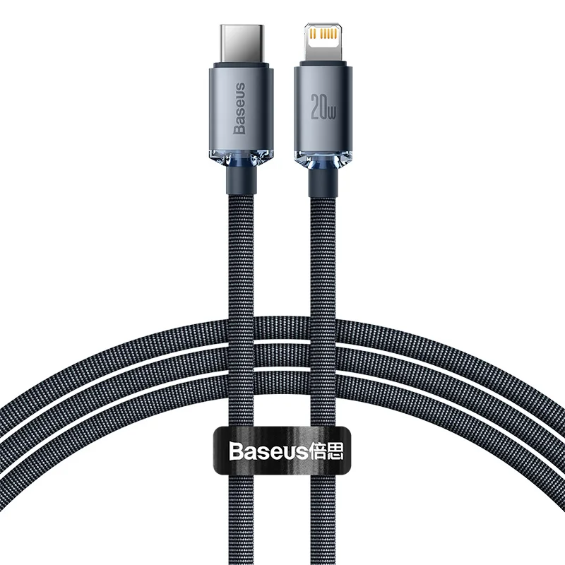 Baseus USB Type C PD 20W kabel voor iPhone 14 13 12 Pro X8 Snelle USB C-kabel voor iPhone-oplaadkabel USB Type C-kabel Draadcode