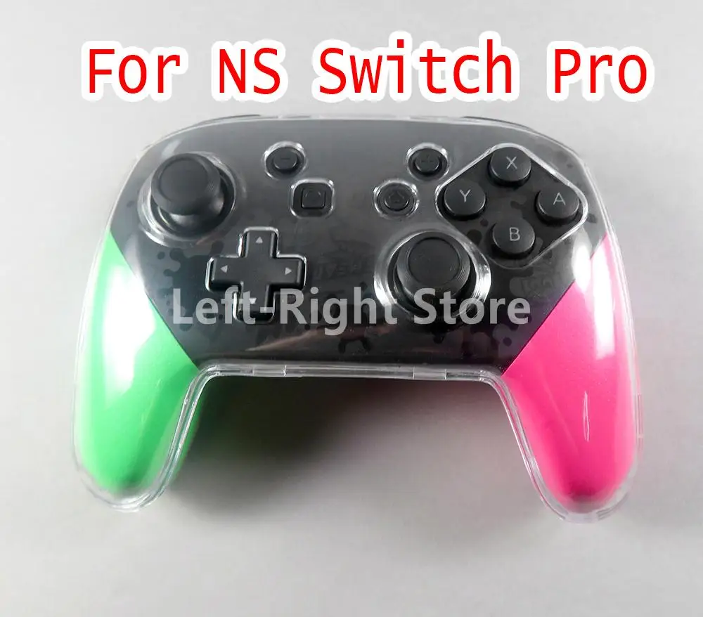 15pcs Transparent Clear Crystal For Nintend Nintendo Switch Pro Controller Case Hard Controller Protective Cover Handle Shell