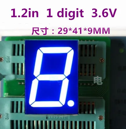 شاشة أرقام كبيرة أحمر/أزرق/أخضر/أبيض 7 قطعة عرض 1 "1.5in 2.3" 5 بوصة شاشة LED أنبوب رقمي شاشة LED رقمية