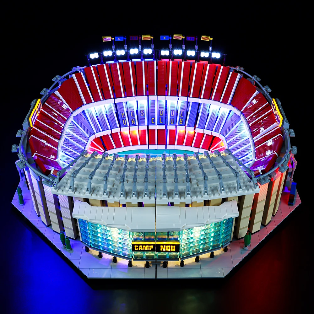 LED Light Kit For Creator 10284 Stadium Camp Nou – FC Barcelona Building Blocks DIY Toys Set (Not Included Building Blocks)