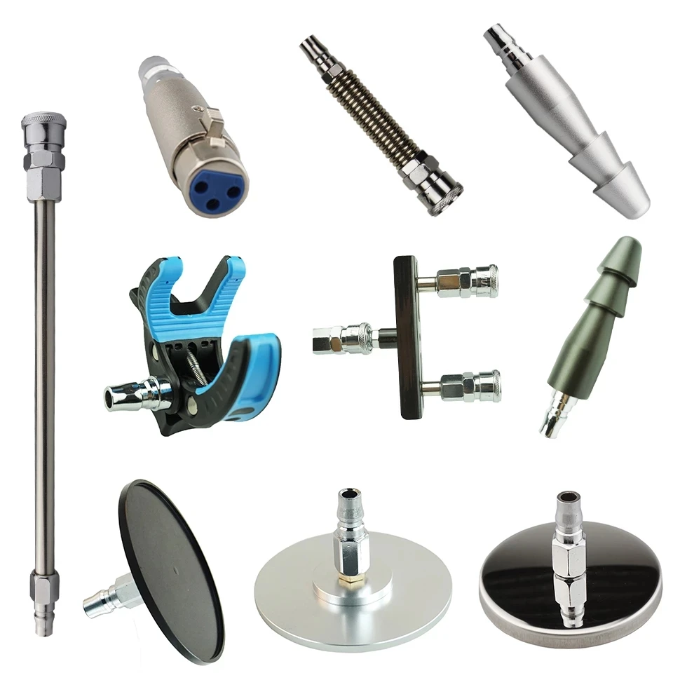 Top quality vibrator Sex Machine Multi Attachments optional Sex dildos suction cup vac-u-lock Bendable Spring Connector Extensio