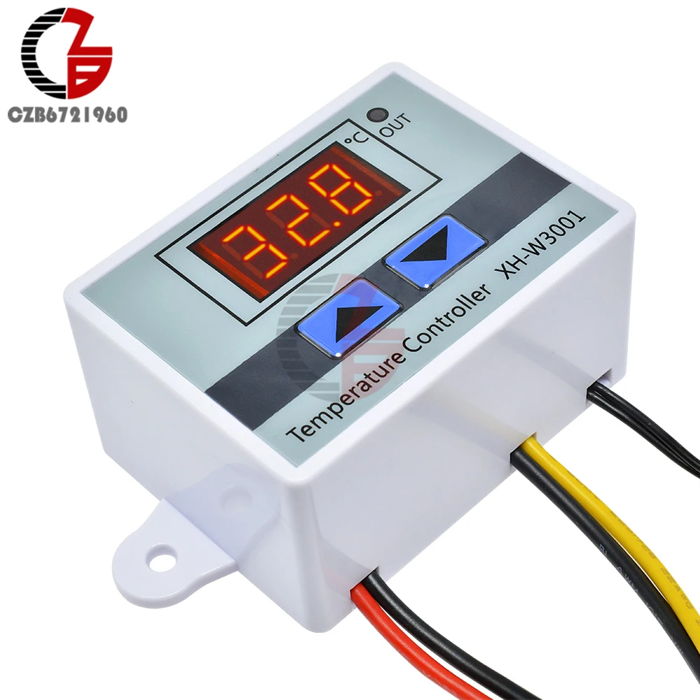 W3001 AC 110V 220V Isolated Voltage Regulator Digital Thermostat Temperature Controller Incubator Thermoregulator Thermometer