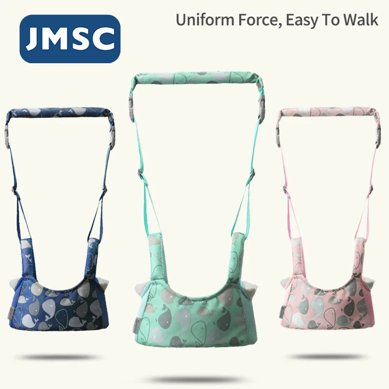 JMSC Baby Walker Toddler Harness Assistant  Kids Walking Learning Belt Leash Safety Child Unisex Wing Backpack Children Leash