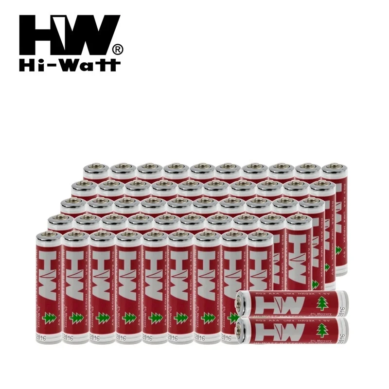الأب مرحبا واط 555 بطارية AAA بطاريات 1.5V بطارية كربون- زنك R03P واحدة استخدام بطاريات للعب ساعة مضيا