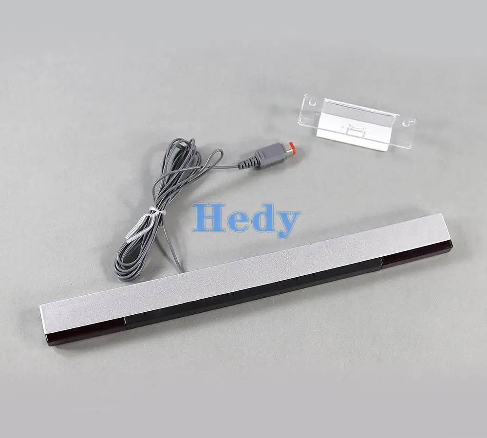 12PCS New Wireless Remote Sensor Bar Infrared Ray Inductor with Stand ABS Material For Wii Wired Wireless Controller