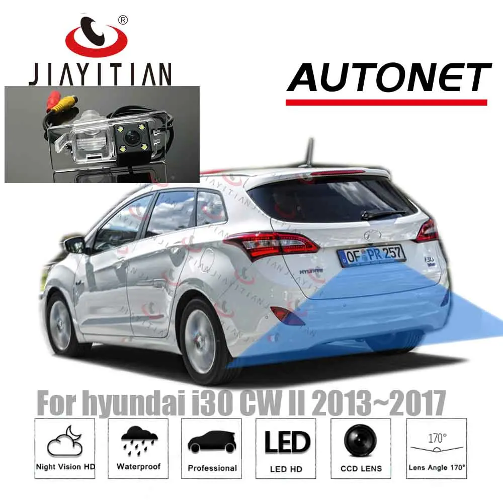 JIAYITIAN kamera cofania dla Hyundai i30 CW II GD Tourer Wagon 2013 2014 2015 2016 2017 CCD noktowizor kamera cofania