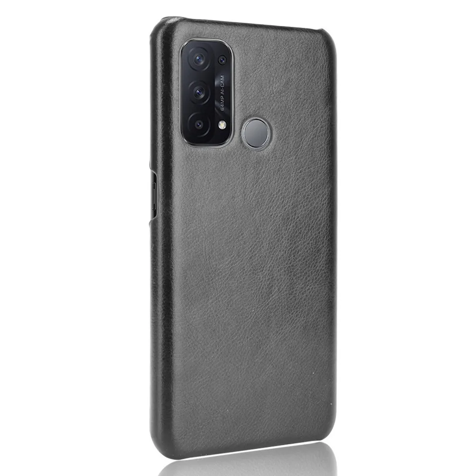Oppo Reno 5A CPH2199 A101OP Case Litchi Skin PU Leather Hard Back
