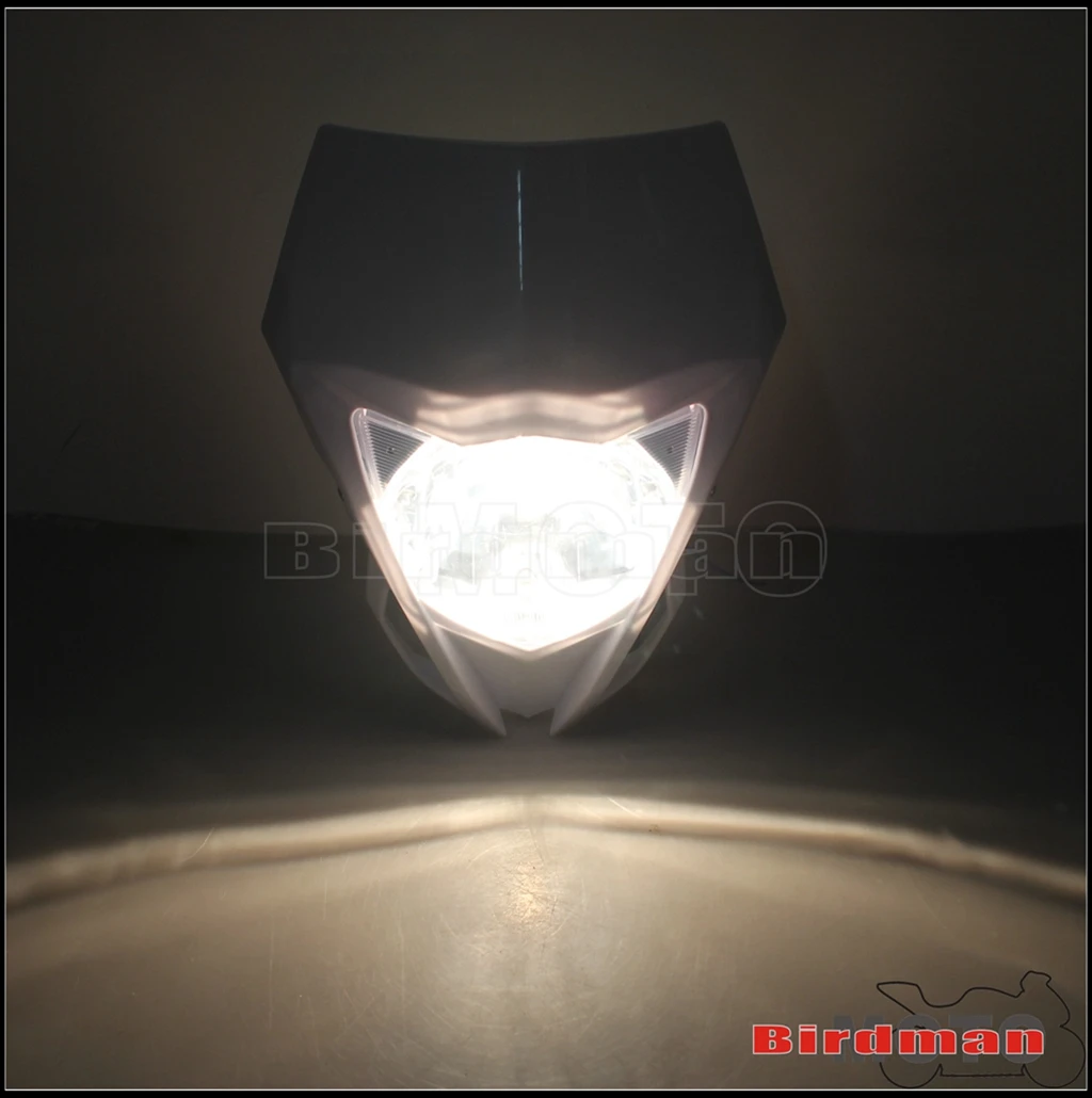 12V 35W Motocross Enduro Supermoto Dirt Bike Headlight Head Light For Yamaha WR250F WR450F WRF450 YZ450F KAWASAKI KLX KX Suzuki