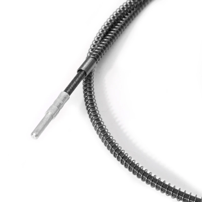 Motor de fresado colgante recubierto de resorte, amoladora, herramienta rotativa, eje Flexible, núcleo interno, 97cm