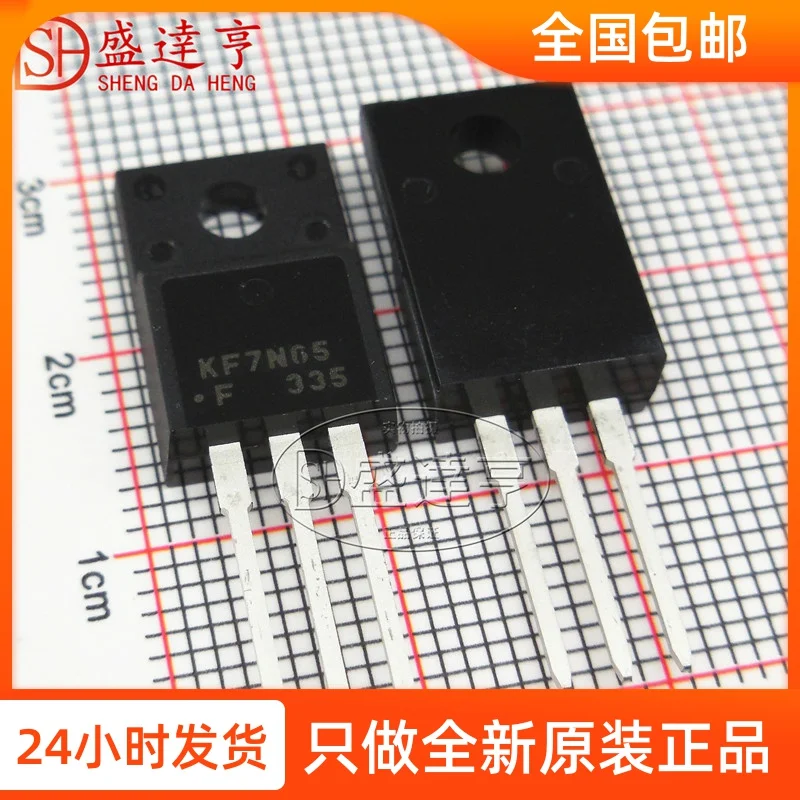 

10Pcs/Lot KF7N65F-U/PS KF7N65F 7A 650V TO220F DIP MOSFET Transistor