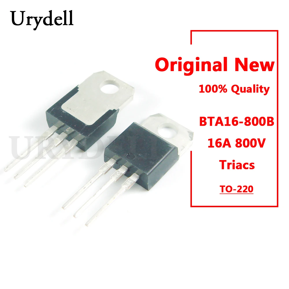 10pcs BTA16-800B BTA16 16A 800V Triacs TO-220 New and Original